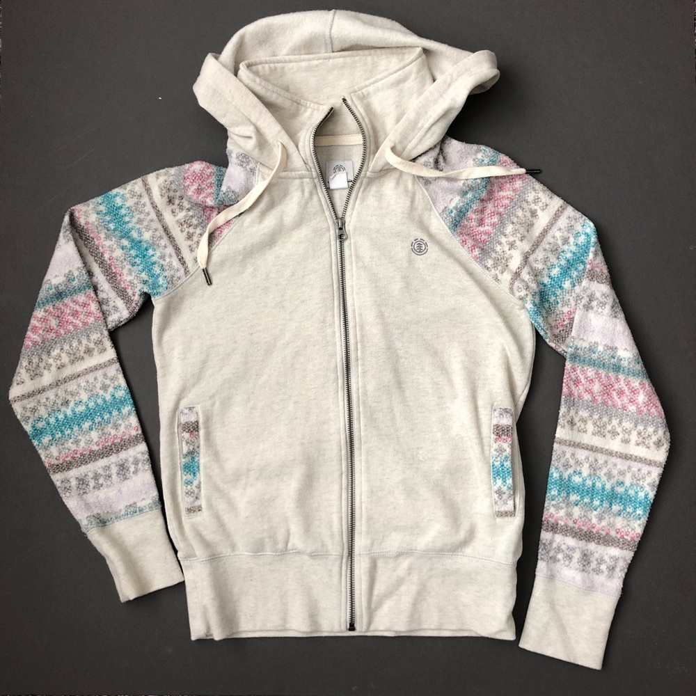 Element Nordic Zippered Hoodie • M